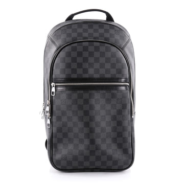 Louis Vuitton Michael Backpack Damier Graphite Black 2234101