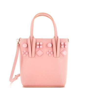 Christian Louboutin Cabata Tote Studded Leather Mini