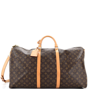Louis Vuitton Keepall Bandouliere Bag Monogram Canvas 60