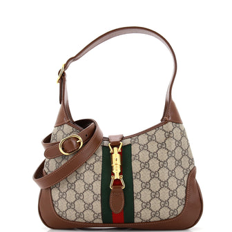 Gucci Jackie 1961 Hobo GG Coated Canvas Small