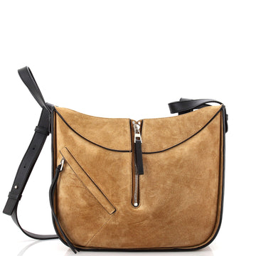 Loewe Hammock Bag Leather and Suede Small
