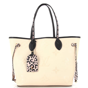 Louis Vuitton Neverfull NM Tote Wild at Heart Monogram Empreinte Giant MM