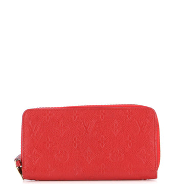 Louis Vuitton Zippy Wallet Monogram Empreinte Leather