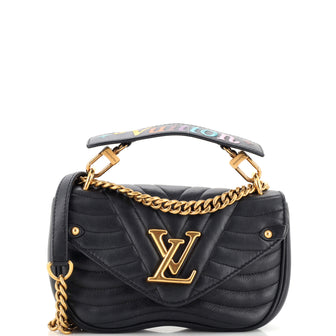 Louis Vuitton New Wave Chain Bag Quilted Leather PM