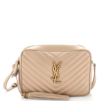 Saint Laurent Lou Camera Bag Matelasse Chevron Leather Small