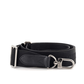Louis Vuitton Keepall Shoulder Strap Nylon Black 2235431