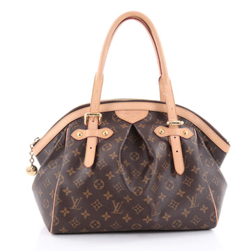 Louis Vuitton Tivoli Handbag Monogram Canvas GM Brown 2235801