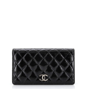Chanel Brilliant L-Yen Wallet Quilted Patent