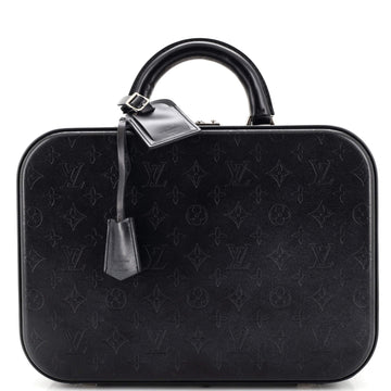 Louis Vuitton Valisette Handbag Monogram Glace Leather MM