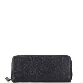 Louis Vuitton Clemence Wallet Monogram Empreinte Leather