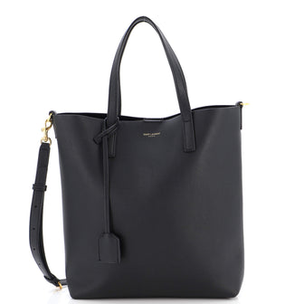 Saint Laurent Shopper Tote Leather Toy