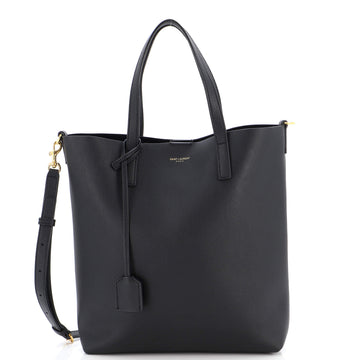 Saint Laurent Shopper Tote Leather Toy