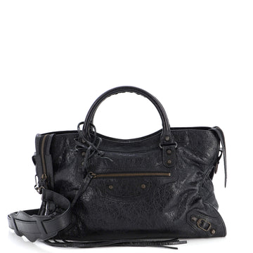 Balenciaga City Classic Studs Bag Leather Medium