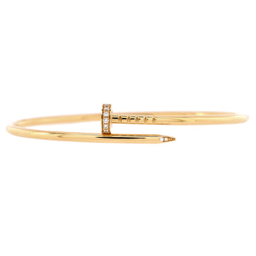 Cartier Juste un Clou Bracelet 18K Yellow Gold with Diamonds Small