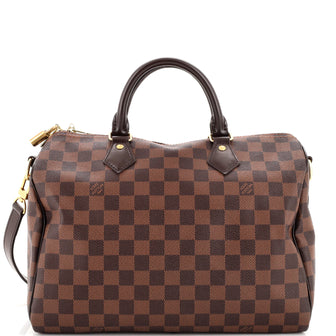 Louis Vuitton Speedy Bandouliere Bag Damier 30