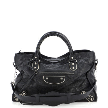 Balenciaga City Classic Metallic Edge Bag Leather Medium