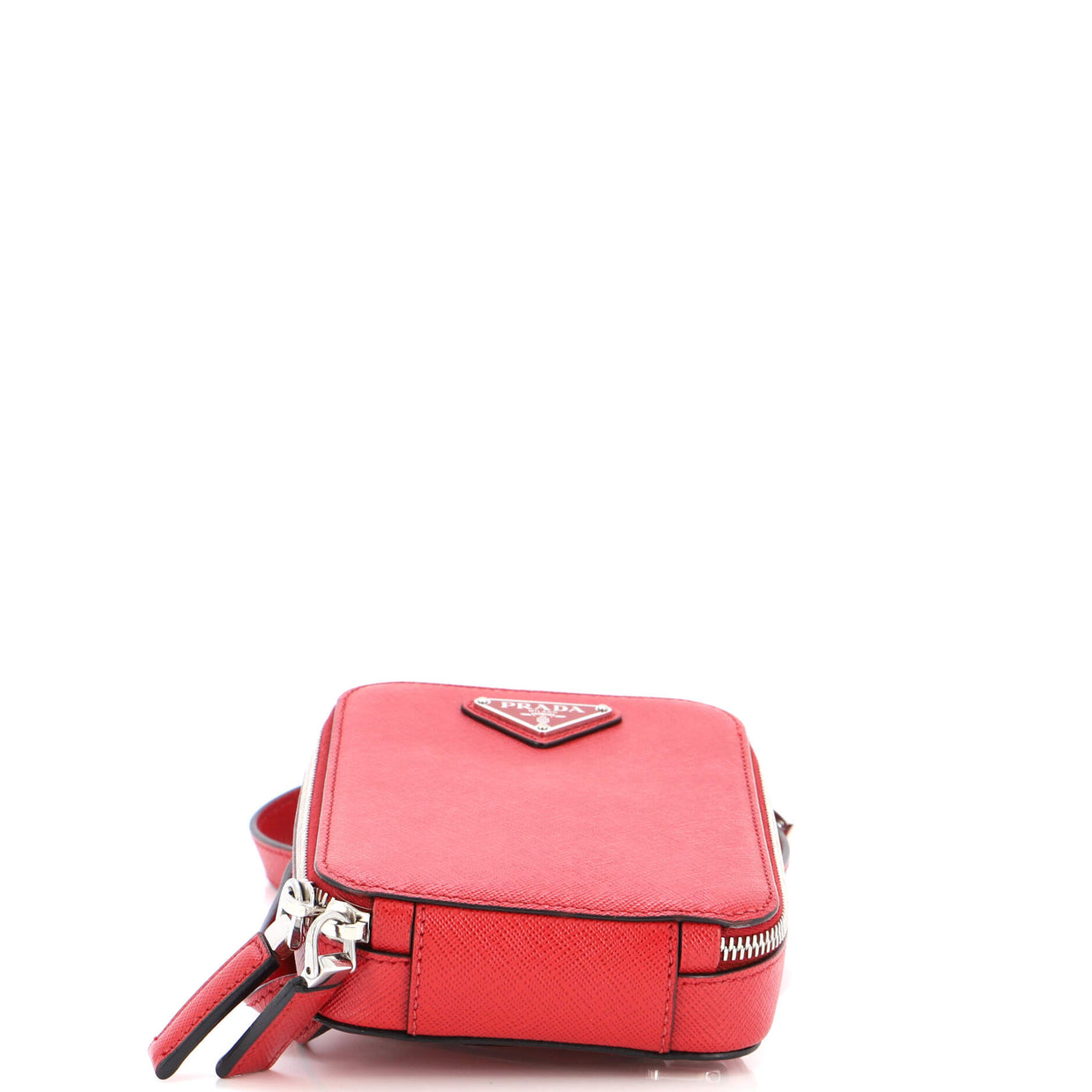 Prada Harness Crossbody Bag Saffiano Leather Red 2237191