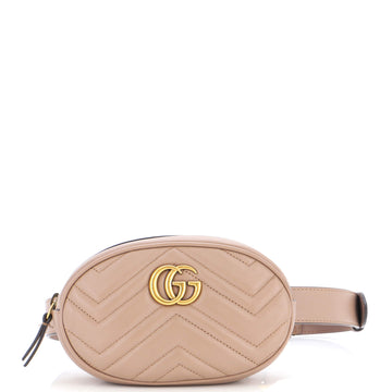 Gucci GG Marmont Belt Bag Matelasse Leather
