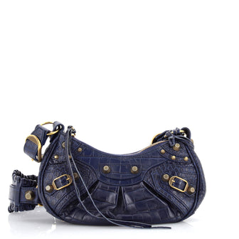 Balenciaga Le Cagole Giant Studs Shoulder Bag Leather XS