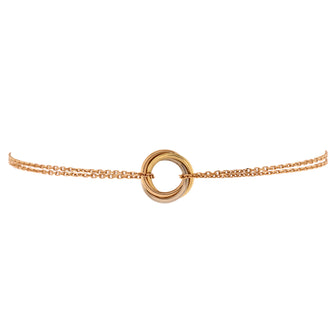 Cartier Trinity Chain Bracelet 18K Tricolor Gold