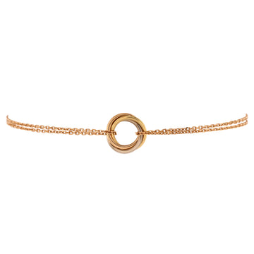 Cartier Trinity Chain Bracelet 18K Tricolor Gold