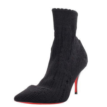 Christian Louboutin Women's Sandrine Ankle Boots Tricot 80