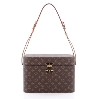 Louis Vuitton Beauty Train Case Monogram Canvas Brown 2238001