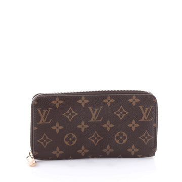 Louis Vuitton Zippy Wallet Monogram Canvas Brown 2238003