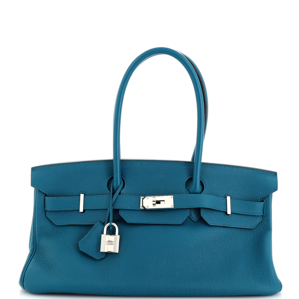 Hermes Birkin JPG Bag Green Clemence with Palladium Hardware 42