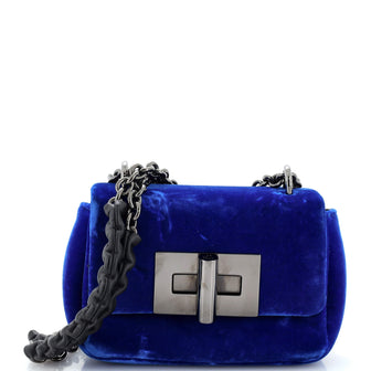 Tom Ford Natalia Chain Shoulder Bag Velvet Small