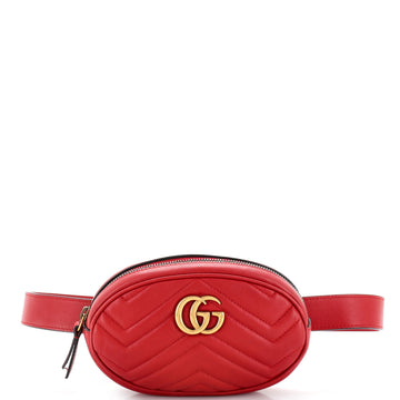 Gucci GG Marmont Belt Bag Matelasse Leather