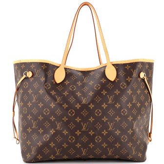 Louis Vuitton Neverfull NM Tote Monogram Canvas GM