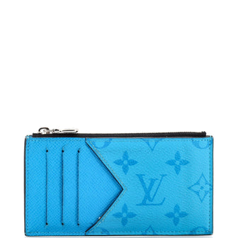 Louis Vuitton Coin Card Holder Monogram Taigarama