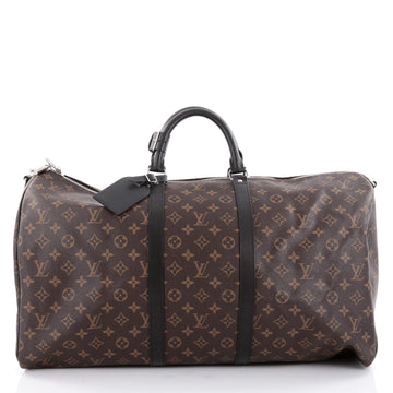 Louis Vuitton Keepall Bandouliere Bag Macassar Monogram 2239301