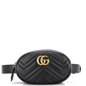 Gucci GG Marmont Belt Bag Matelasse Leather