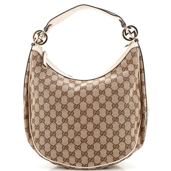 Gucci Twins Hobo GG Canvas Medium