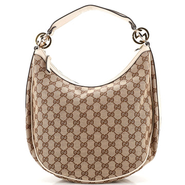 Gucci Twins Hobo GG Canvas Medium