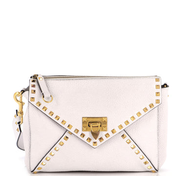 Valentino Garavani Rockstud Hype Shoulder Bag Leather Medium