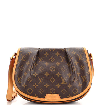 Louis Vuitton Menilmontant Handbag Monogram Canvas PM