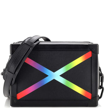 Louis Vuitton Soft Trunk Bag Rainbow Taiga Leather
