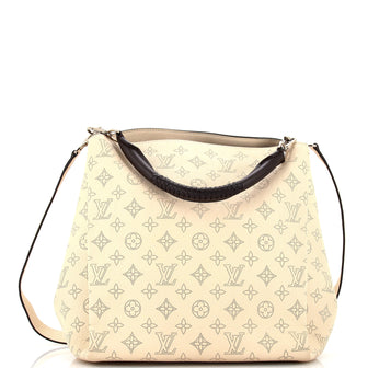 Louis Vuitton Babylone Handbag Mahina Leather PM