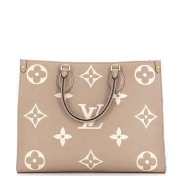 Louis Vuitton OnTheGo Tote Bicolor Monogram Empreinte Giant MM