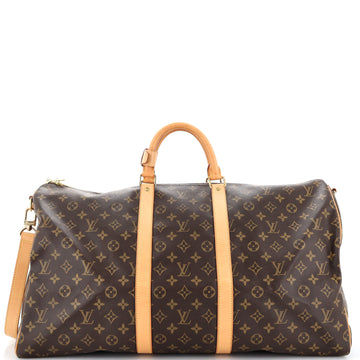 Louis Vuitton Keepall Bandouliere Bag Monogram Canvas 55