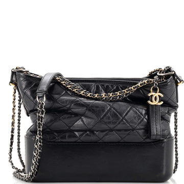 Chanel Gabrielle Hobo Quilted Aged Calfskin Medium
