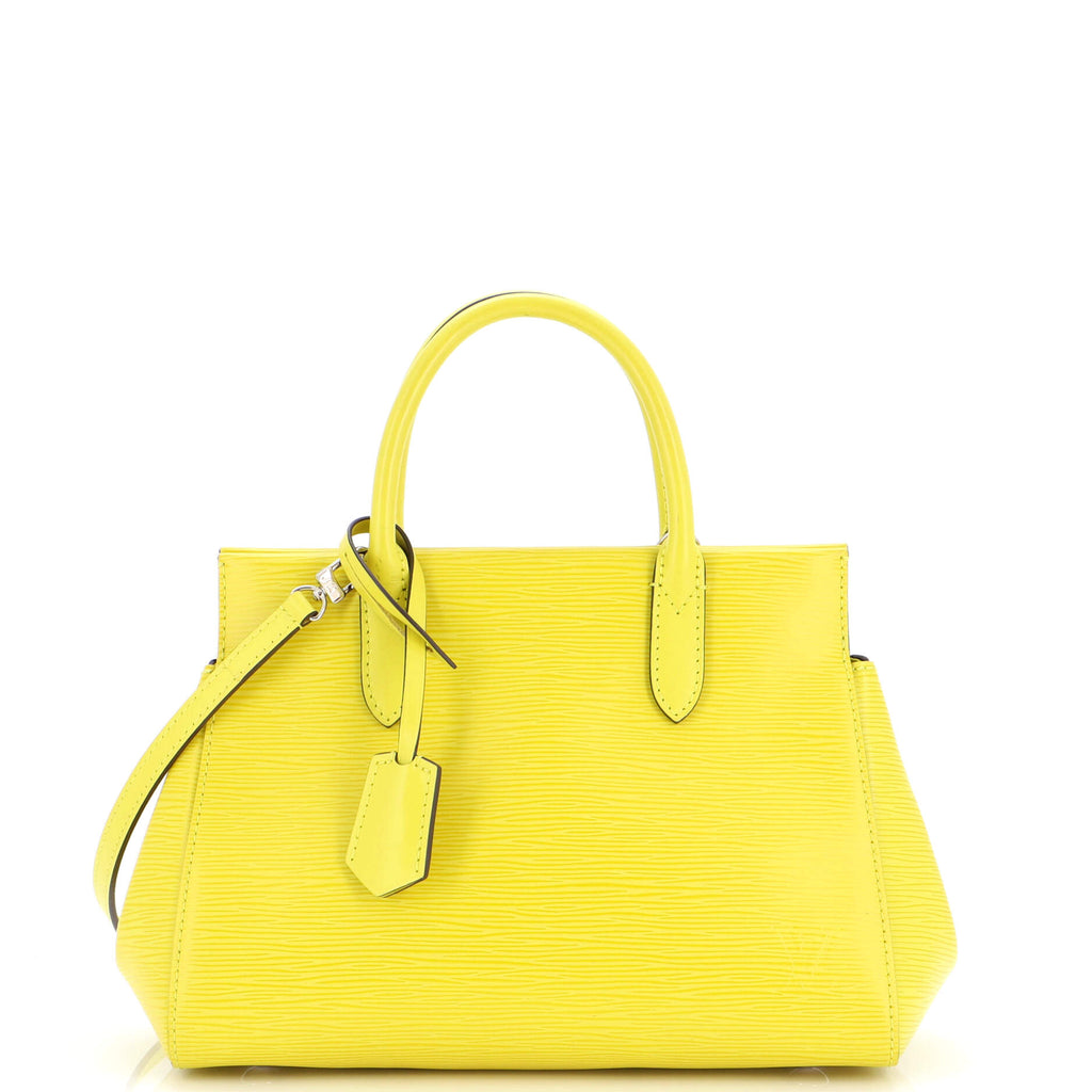 Louis Vuitton, Bags, Louis Vuitton Marly Handbag Epi Leather Bb Yellow