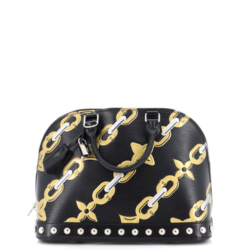Louis Vuitton Alma Handbag Limited Edition Print Epi Leather PM