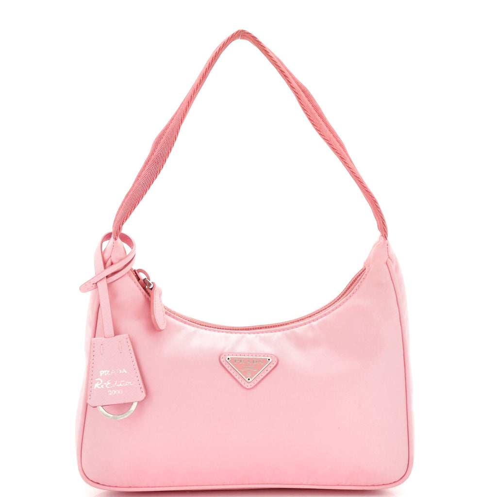 Prada Pink Tessuto Re-Edition 2000 Mini Bag