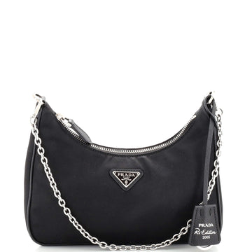 Prada Re-Edition 2005 Shoulder Bag Tessuto Small