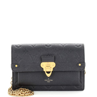 Louis Vuitton Vavin Chain Wallet NM Monogram Empreinte Leather at