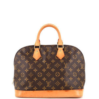 Louis Vuitton Alma Handbag Monogram Canvas PM